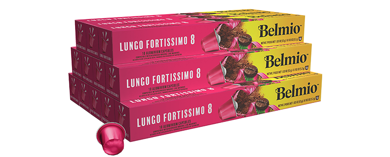 12 pack - Lungo Fortissimo