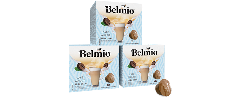 3 pack - Belmio Café au Lait