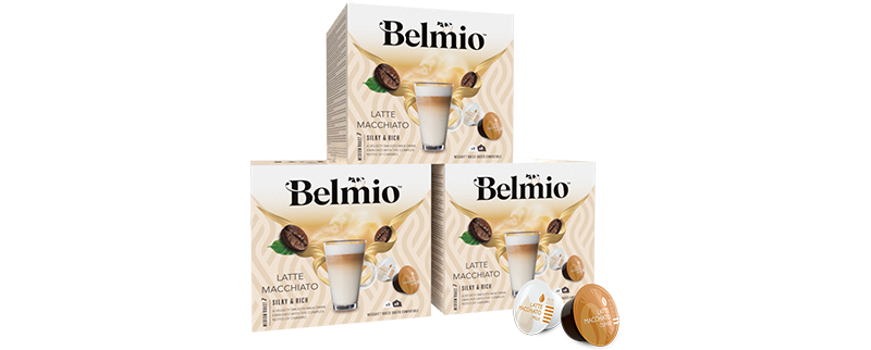 3 pack - Belmio Latte Macchiato